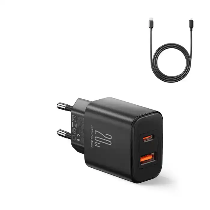 joyroom JR-TCF05EU 20W PD+QC 3.0 Dual-Port Fast Charger